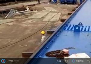 MEC造船門機安裝現(xiàn)場